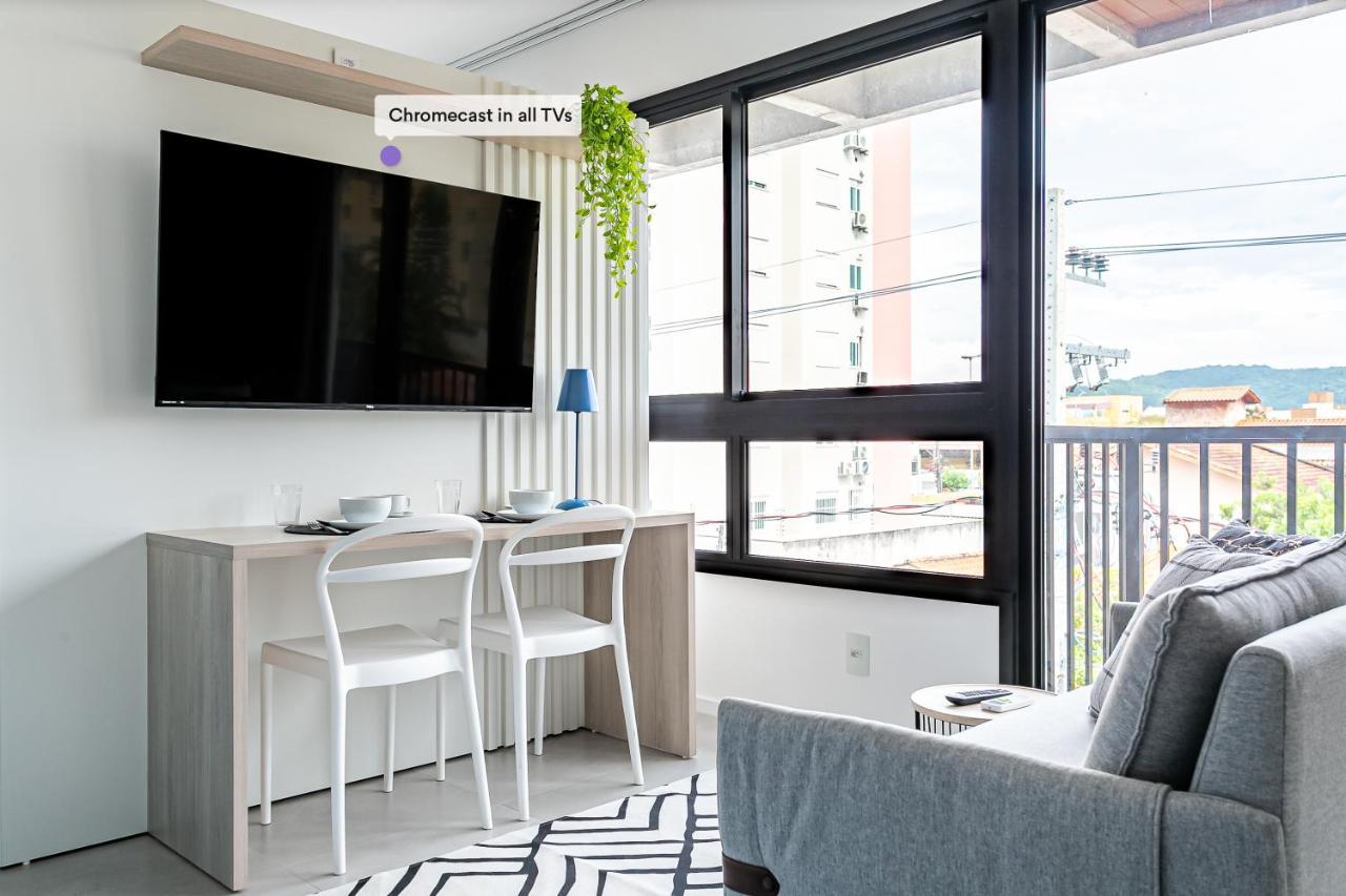 Apartmán Studio Moderno Com Vaga, Proximo A Lagoa Da Conceicao - Trindade Florianópolis Exteriér fotografie